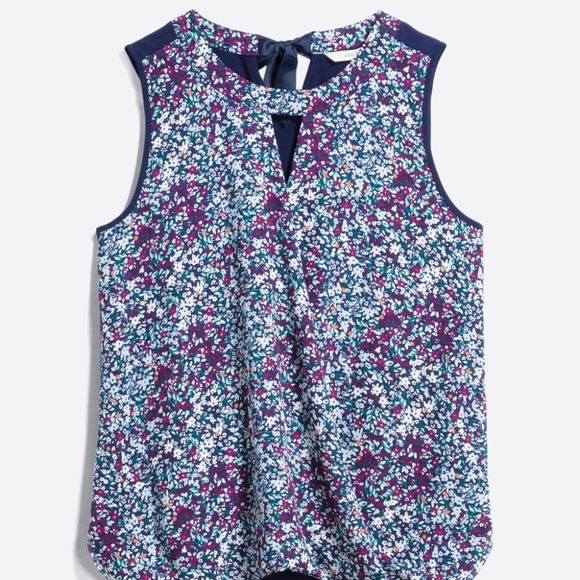 Clearwater Mixed Material Blouse - Picture 3 of 3